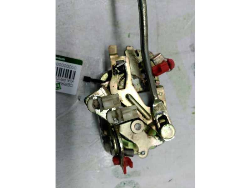 Recambio de cerradura puerta delantera derecha para kia pride glxi familiar referencia OEM IAM KK15358310C  