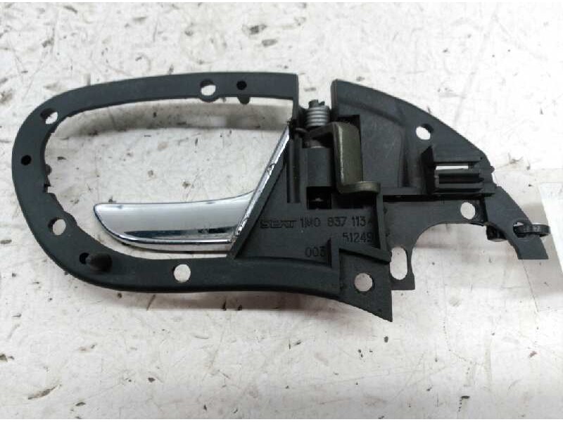 Recambio de maneta interior trasera izquierda para seat leon (1m1) signo referencia OEM IAM 1M1837113  