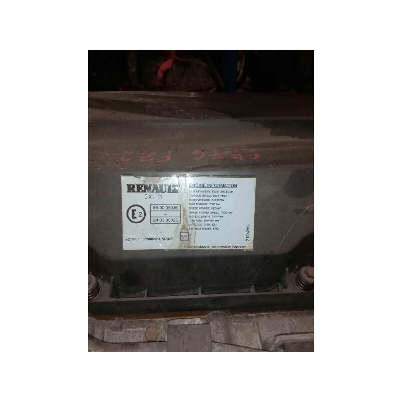 Recambio de motor completo para renault trucks premium 2 distribution 450.18d (450cv) referencia OEM IAM DXI11450-ECO6  