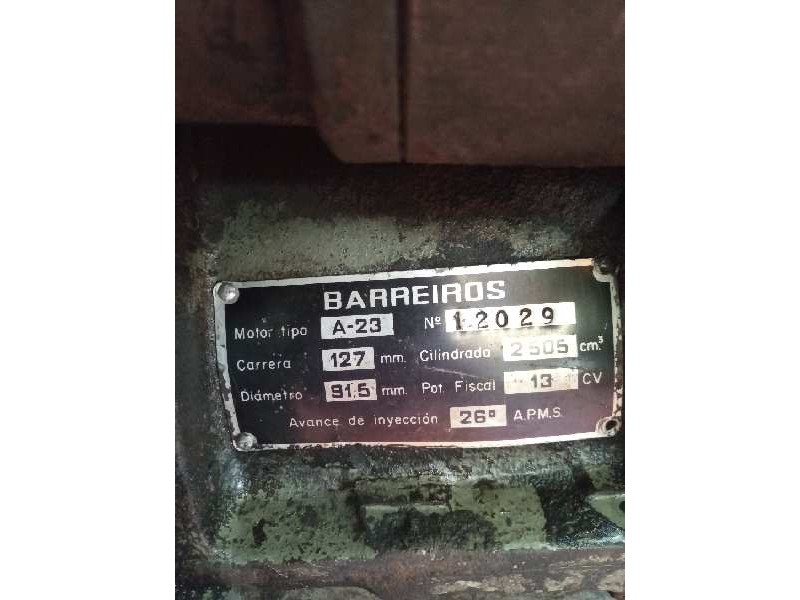 Recambio de motor completo para barreiros trucks . . referencia OEM IAM A-23 A23 12029