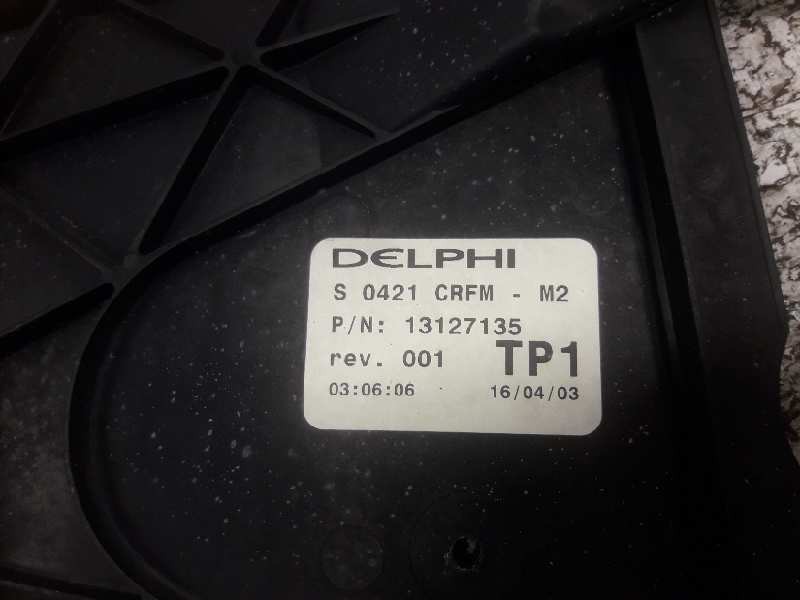 Recambio de electroventilador para opel meriva blue line referencia OEM IAM 13127135  