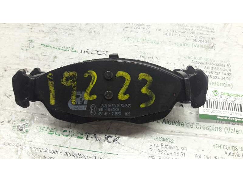 Recambio de pastillas de freno delanteras para peugeot 306 berlina 3/4/5 puertas (s2) graffic referencia OEM IAM   