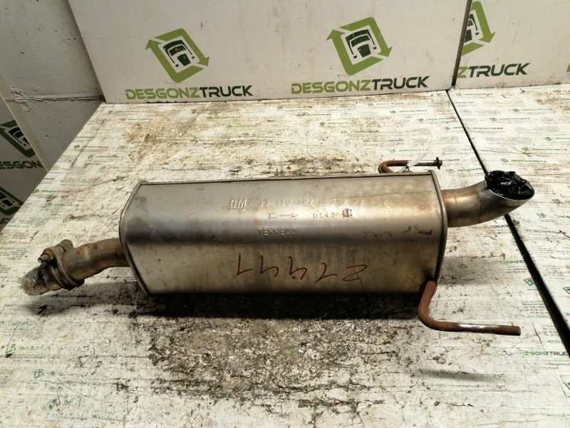 Recambio de tubo escape trasero para opel astra gtc cosmo referencia OEM IAM 13150387  