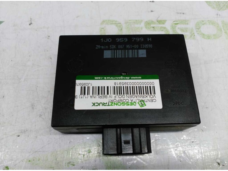 Recambio de centralita comfort para volkswagen golf iv berlina (1j1) básico referencia OEM IAM 1J0959799H  