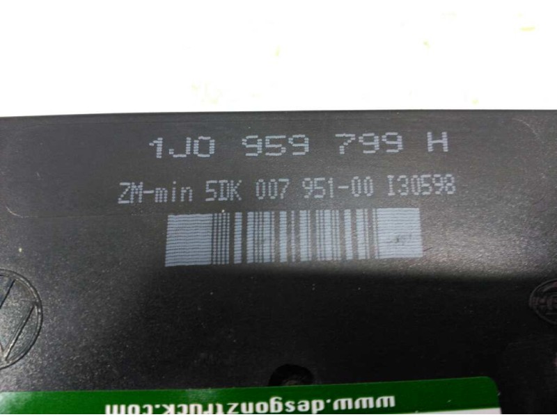 Recambio de centralita comfort para volkswagen golf iv berlina (1j1) básico referencia OEM IAM 1J0959799H  