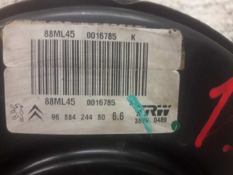 Recambio de servofreno para peugeot 207 sw confort referencia OEM IAM 9688424480 88ML450016785K 