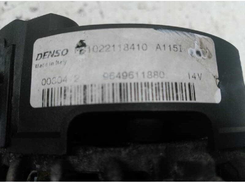 Recambio de alternador para peugeot 307 (s1) xr referencia OEM IAM 5705GZ 1022118410 9649611880