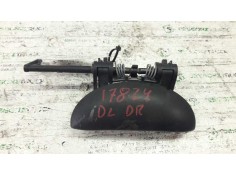 Recambio de maneta exterior delantera derecha para peugeot 206 berlina xt referencia OEM IAM  NEGRA 