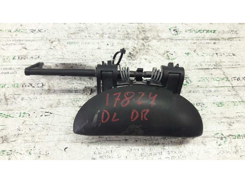 Recambio de maneta exterior delantera derecha para peugeot 206 berlina xt referencia OEM IAM  NEGRA 