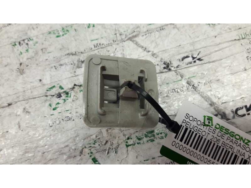 Recambio de soportes de parasoles para peugeot 206 berlina xt referencia OEM IAM   