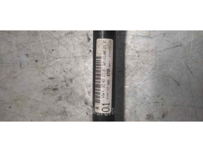 Recambio de transmision delantera izquierda para volkswagen golf vi (5k1) rabbit referencia OEM IAM 1K0407271AT  