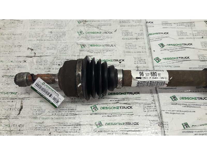 Recambio de transmision delantera derecha para peugeot 206 berlina xt referencia OEM IAM 9630768080  