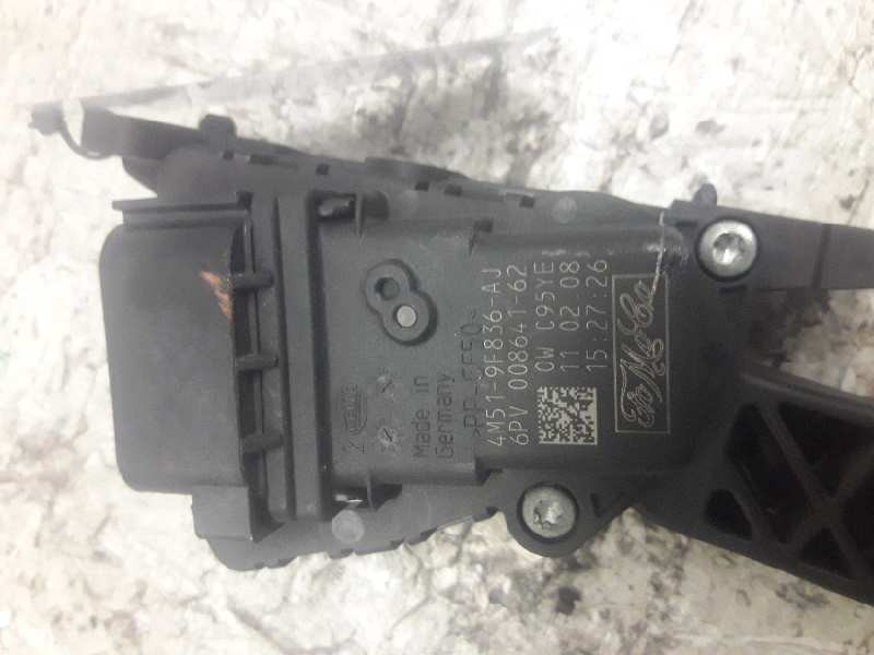 Recambio de potenciometro pedal para ford focus lim. (cb4) titanium referencia OEM IAM 4M519F836AJ 6PV00864162 6 PINS