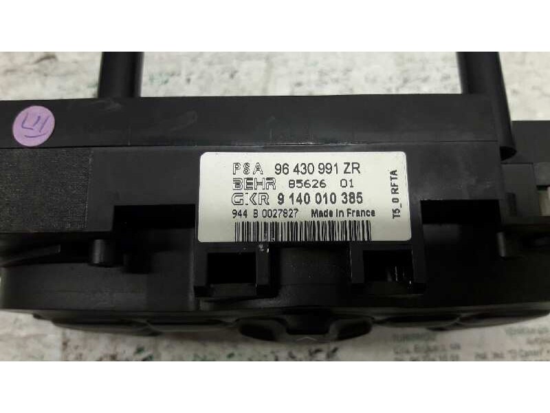 Recambio de mando climatizador para peugeot 307 (s1) xt referencia OEM IAM 96430991ZR  
