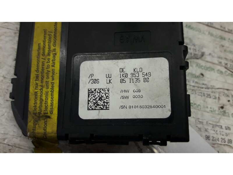 Recambio de modulo electronico para audi a3 (8p) 1.9 tdi ambiente referencia OEM IAM 1K0953549  