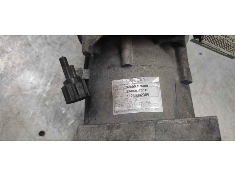 Recambio de compresor aire acondicionado para nissan almera (n16/e) acenta referencia OEM IAM 92600BN300  