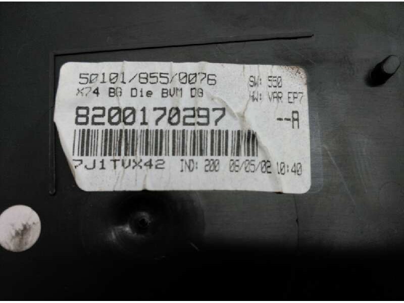 Recambio de cuadro instrumentos para renault laguna ii (bg0) confort expression referencia OEM IAM 8200291332 8200170297 