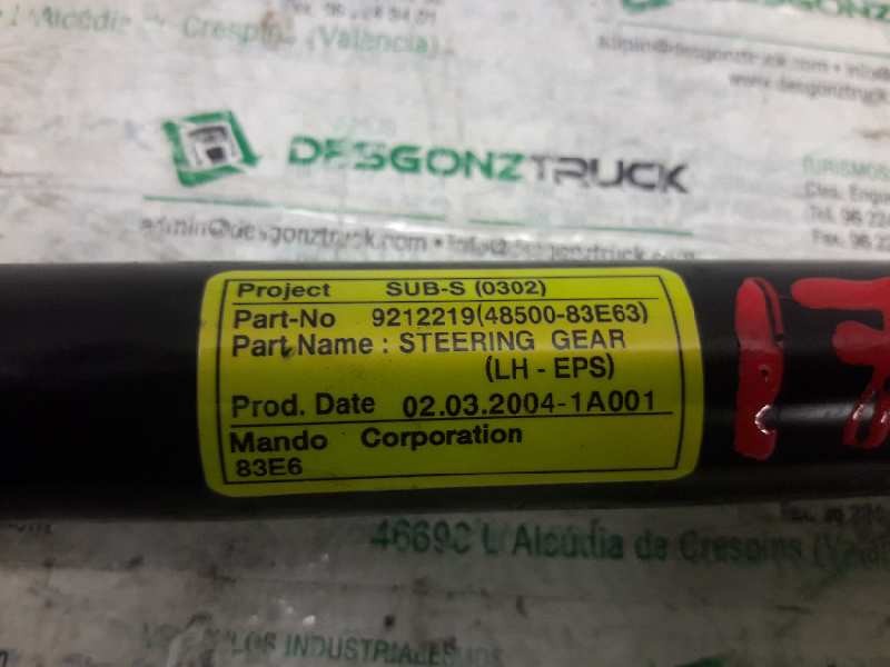 Recambio de cremallera direccion para opel agila básico referencia OEM IAM 9212219 48500-83E63 