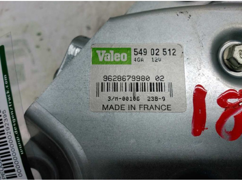Recambio de motor limpia trasero para peugeot 206 berlina xr referencia OEM IAM 962867998002 54902512 VALEO