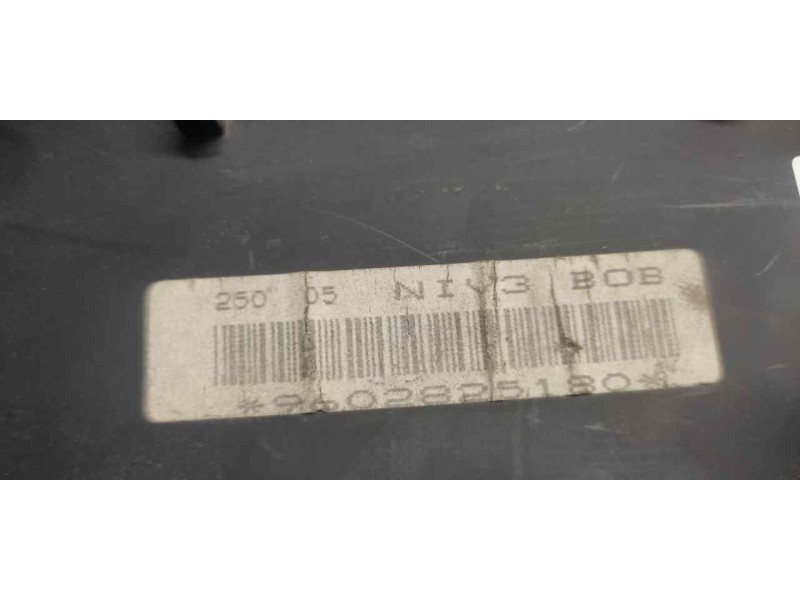 Recambio de cuadro instrumentos para citroën zx 1.9 diesel referencia OEM IAM 9602825180  