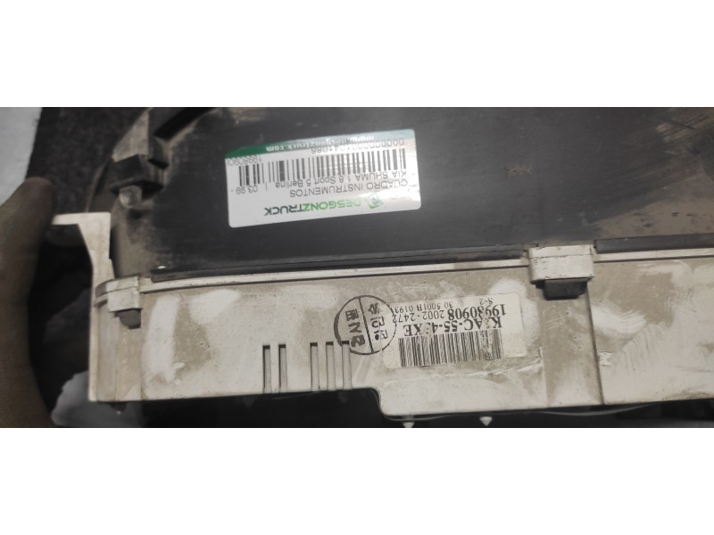 Recambio de cuadro instrumentos para kia shuma 1.8 sport 5 berlina referencia OEM IAM 19980908 K2AC5545XE 