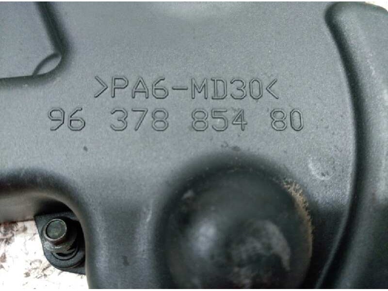 Recambio de tapa distribucion para peugeot 206 berlina x-line referencia OEM IAM 9637885480  