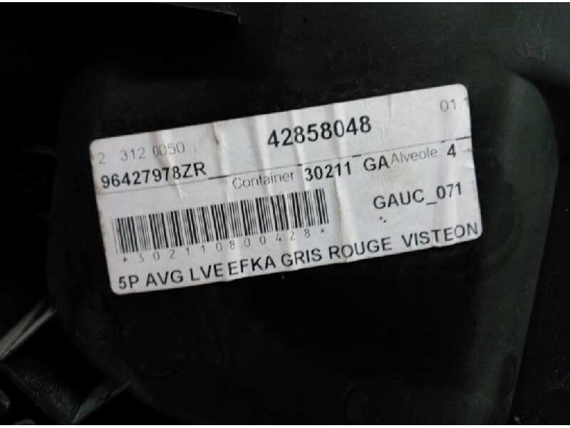 Recambio de guarnecido puerta delantera izquierda para peugeot 206 berlina x-line referencia OEM IAM   