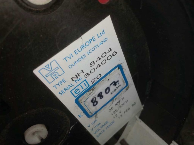 Recambio de tacografo para nissan eco - t 100.45/78 kw/e2 referencia OEM IAM NH8404 304006 