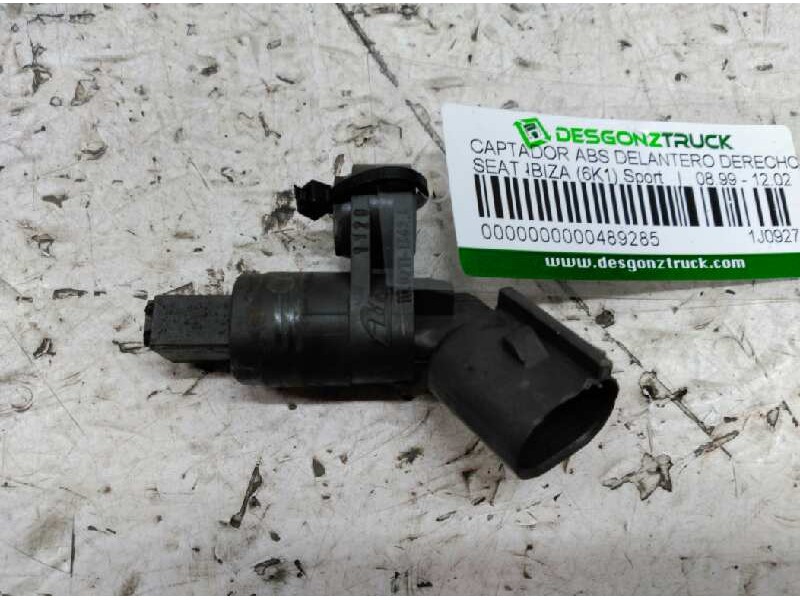 Recambio de captador abs delantero derecho para seat ibiza (6k1) sport referencia OEM IAM 1J0927803  