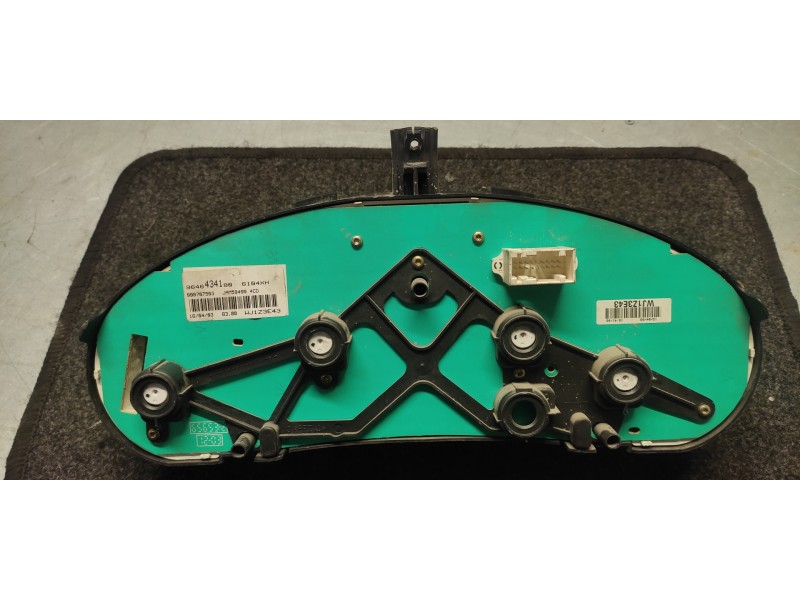 Recambio de cuadro instrumentos para peugeot partner (s2) combi pro referencia OEM IAM 9646434180  
