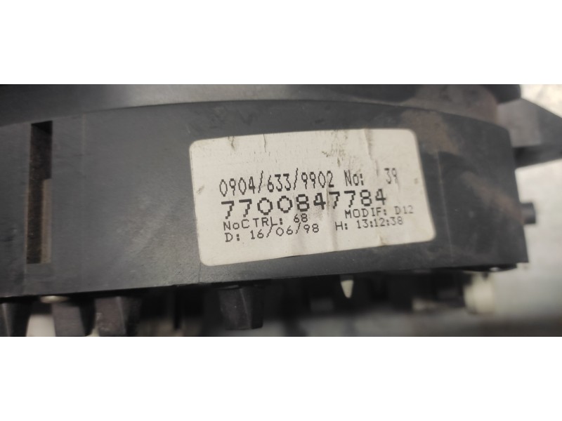 Recambio de cuadro instrumentos para renault megane i berlina hatchback (ba0) 1.5 cat referencia OEM IAM 7700847784  