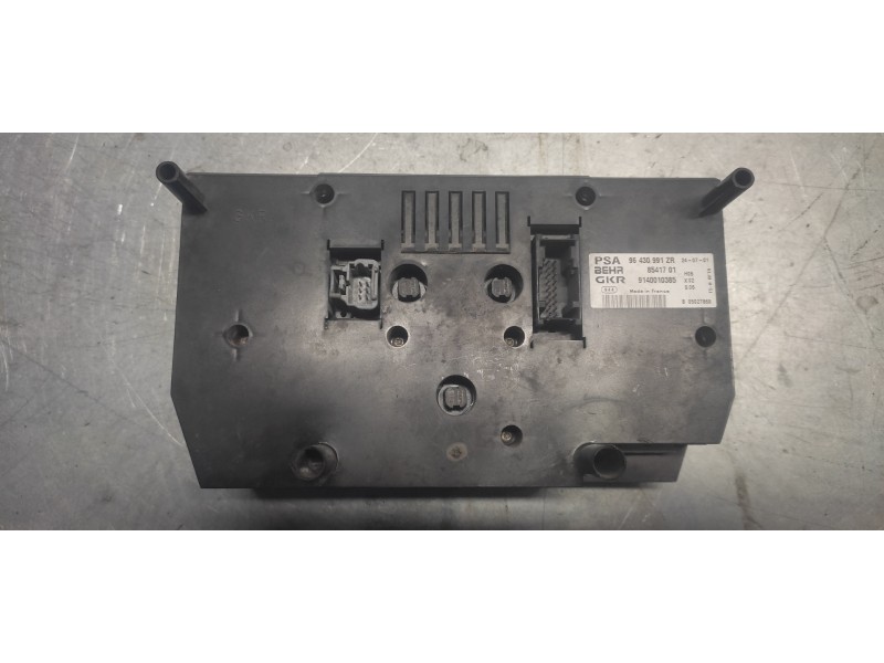 Recambio de mando climatizador para peugeot 307 (s1) 1.6 16v cat referencia OEM IAM 96430991ZR 9140010385 