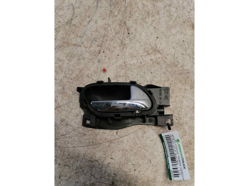 Recambio de maneta interior trasera derecha para peugeot 407 st sport pack referencia OEM IAM 96526177VD  