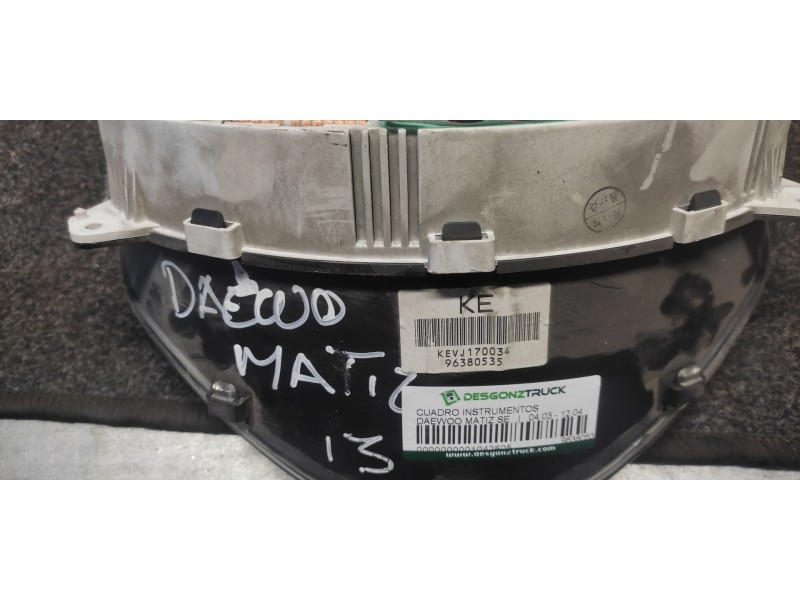 Recambio de cuadro instrumentos para daewoo matiz se referencia OEM IAM 96380535  