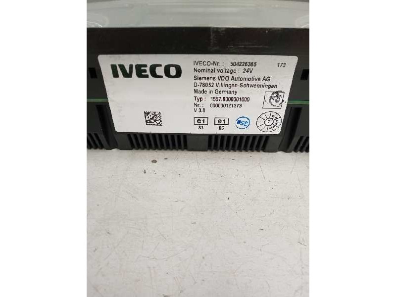 Recambio de cuadro instrumentos para iveco stralis (as) 12.9 diesel referencia OEM IAM 504226365  