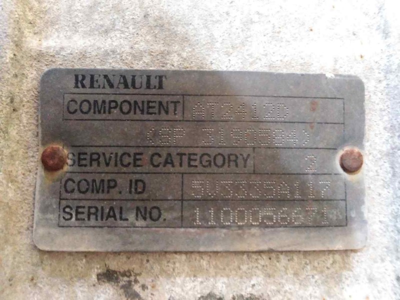 Recambio de caja cambios para renault premium route 2006 fas 4x2 larga distancia referencia OEM IAM AT2412D SP3190584 1100056671