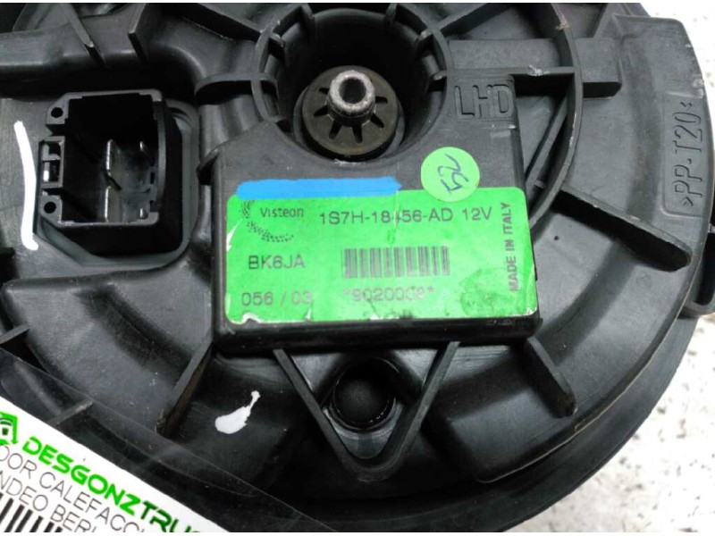 Recambio de ventilador calefaccion para ford mondeo berlina (ge) ambiente referencia OEM IAM 1S7H18456AD 4 PINS 