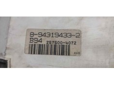 Recambio de cuadro instrumentos para isuzu van midi 2.2 diesel referencia OEM IAM 2575004072 8943194332  2