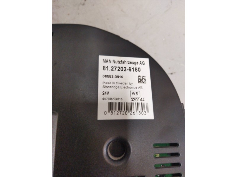 Recambio de cuadro instrumentos para man autobus autobus 18440 ratio/e4 referencia OEM IAM   