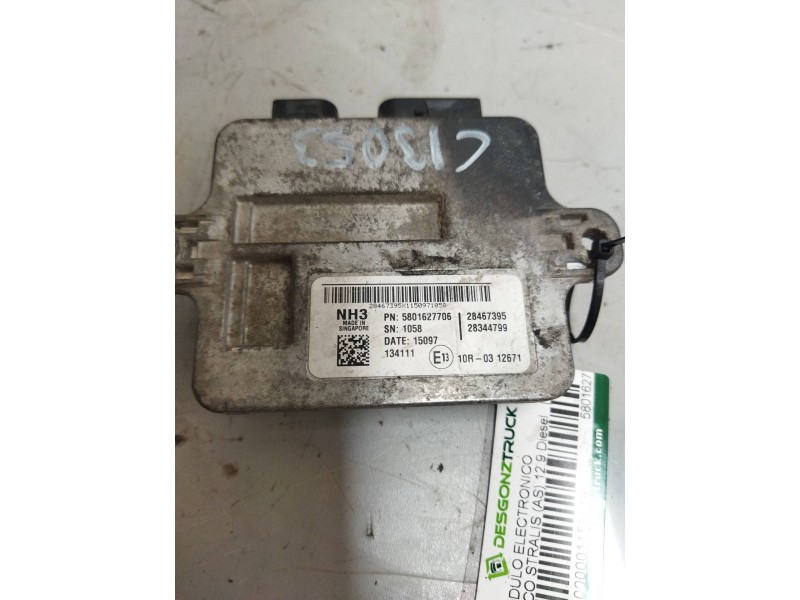 Recambio de modulo electronico para iveco stralis (as) 12.9 diesel referencia OEM IAM 5801627706  
