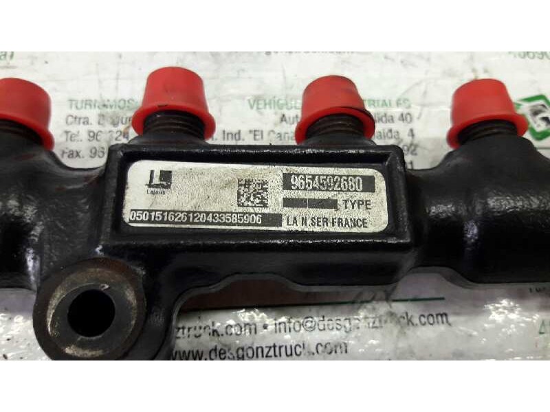 Recambio de rampa inyectora para peugeot 406 berlina (s1/s2) srdt referencia OEM IAM 9654592680  