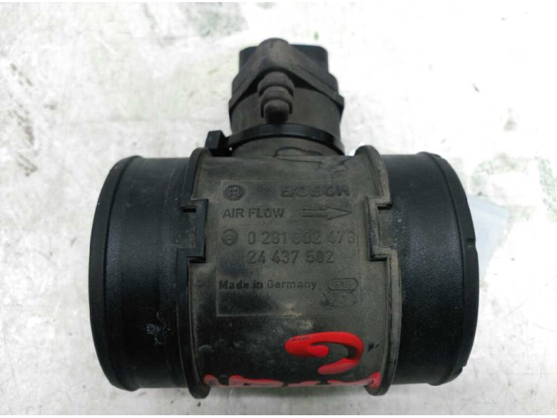 Recambio de caudalimetro para opel astra g berlina comfort referencia OEM IAM 0281002478 24437502 