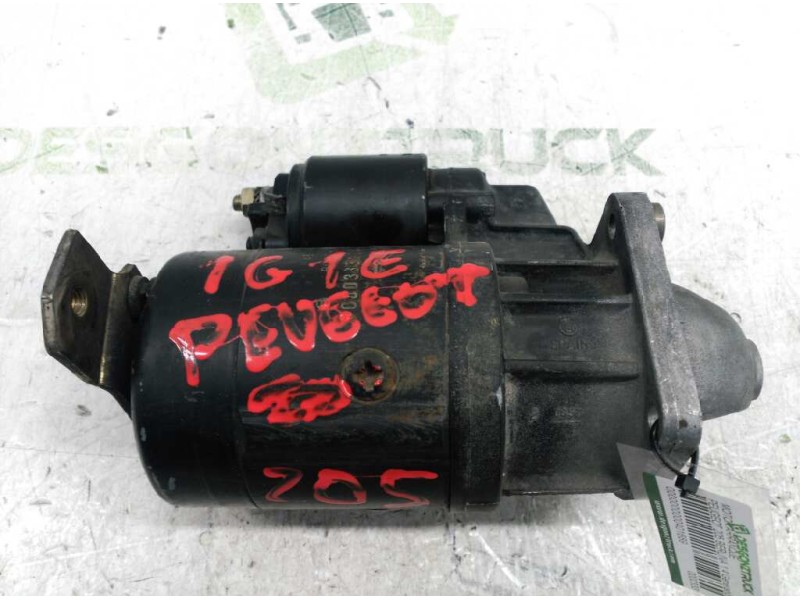 Recambio de motor arranque para peugeot 205 berlina 1.4 generation referencia OEM IAM 0000333104 9 DIENTES 