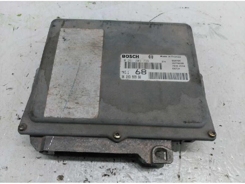 Recambio de centralita motor uce para peugeot 106 (s1) 1.1 referencia OEM IAM 9620398980 0261203736 