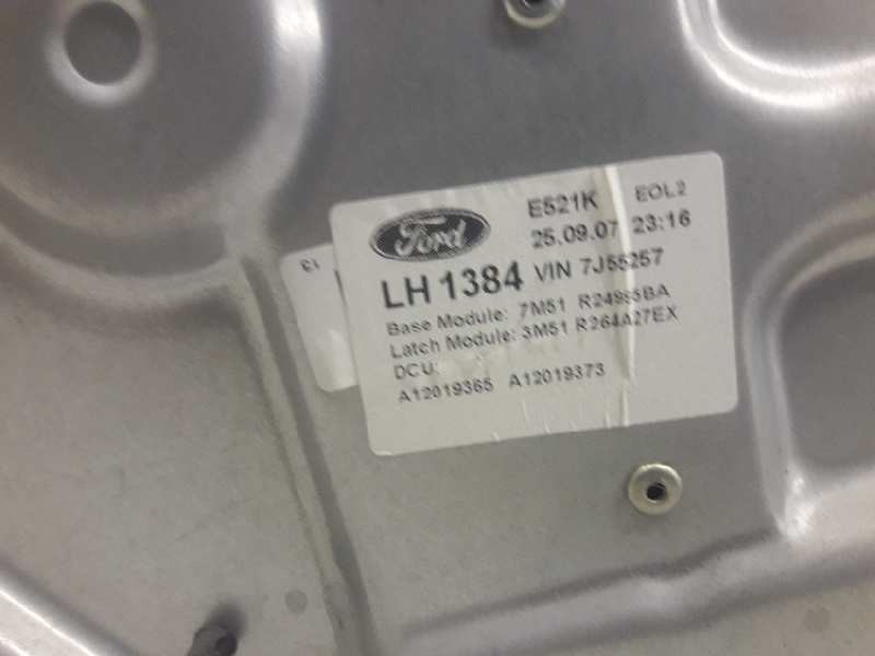 Recambio de elevalunas trasero izquierdo para ford c-max (cb3) ghia referencia OEM IAM 7M51R045H23B  