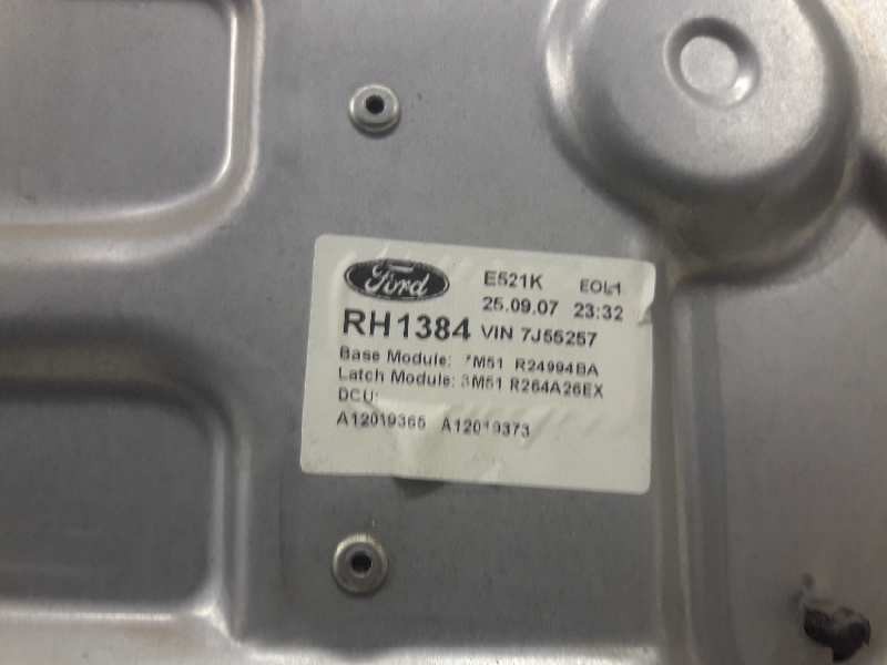 Recambio de elevalunas trasero derecho para ford c-max (cb3) ghia referencia OEM IAM 7M51R24994BA  