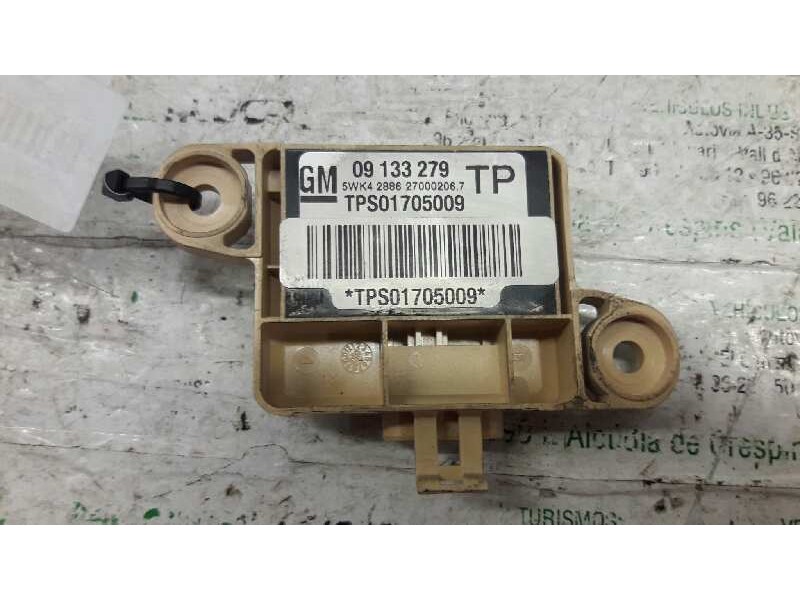 Recambio de sensor airbag para opel astra g berlina club referencia OEM IAM 09133279  