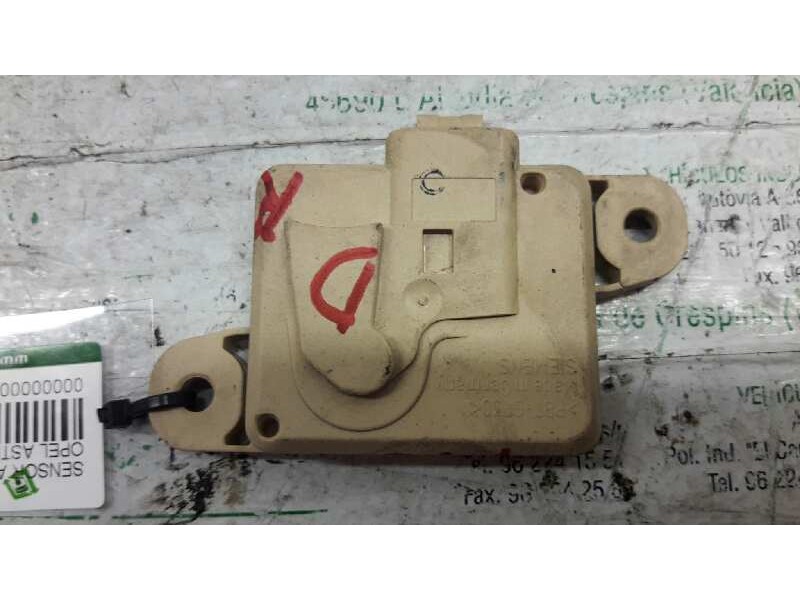 Recambio de sensor airbag para opel astra g berlina club referencia OEM IAM 09133279  