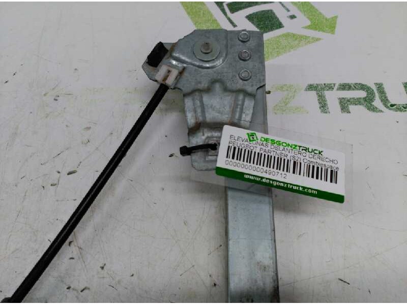 Recambio de elevalunas delantero derecho para peugeot partner (s2) combiespace referencia OEM IAM  MANUAL 