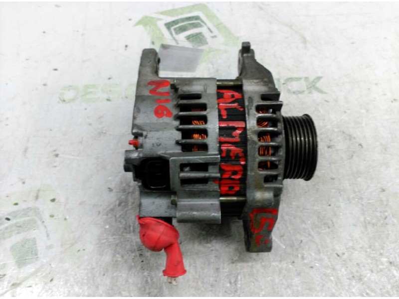 Recambio de alternador para nissan almera (n16/e) acenta referencia OEM IAM LR180762 23100BU010 12V/80A